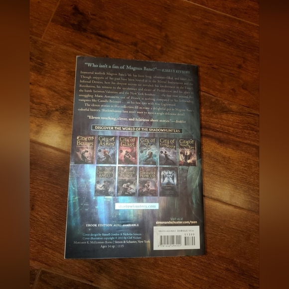 The Bane Chronicles by Cassandra Clare Book - Picture 2 of 2